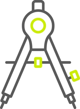 Drawing Compass NextGen Design Token vector