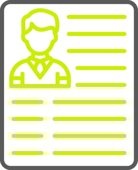 Resume Custom Creative Piece vector