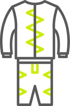 Race Suit Premium Grid Token vector