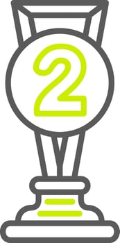 2nd Prize NextGen Design Token vector