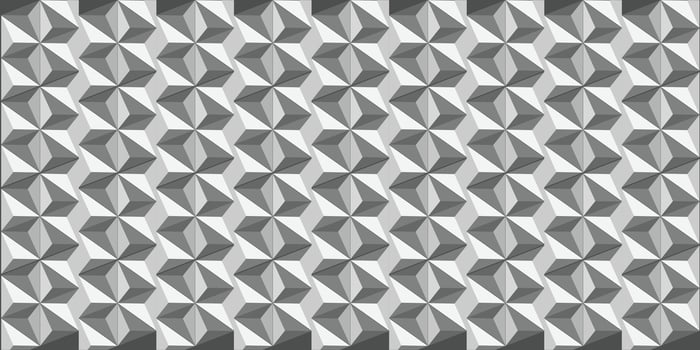 Grey Polygon Abstract Polygonal Geometric Triangle pattern Background, illustration wide. vector