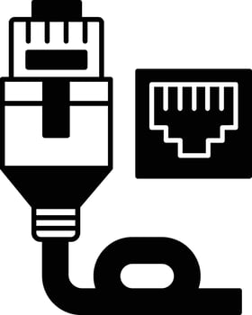 Network Cable Ethernet Illustration vector