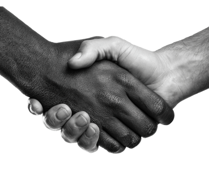 Unity through handshake symbolizing friendship and collaboration png