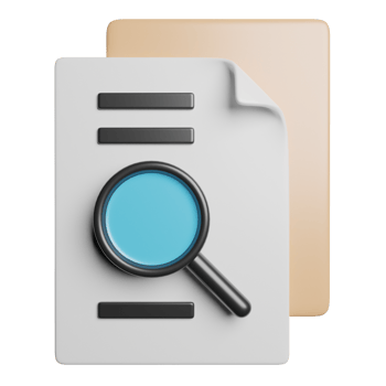 Search Find Magnifier Document png