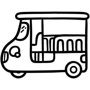 Tuk tuk doodle png