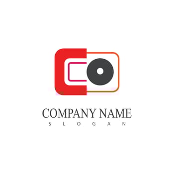 Simple Eye logo vector