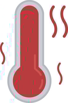 Hot Temperature Climate vector