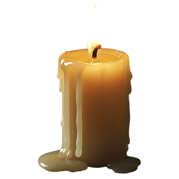 Modern Home Decor Candle Clean Aesthetic for Product Ads Blogs png