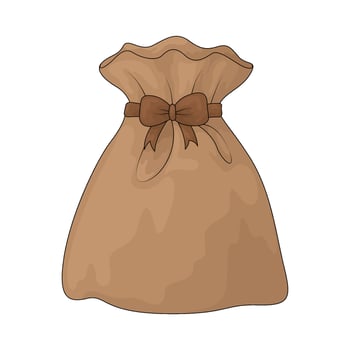 Halloween candy bag vector