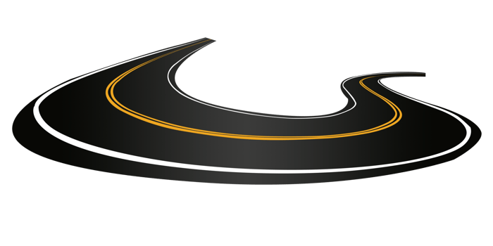 Forest Curved Road png