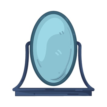 Haunted Mirror illustration vector