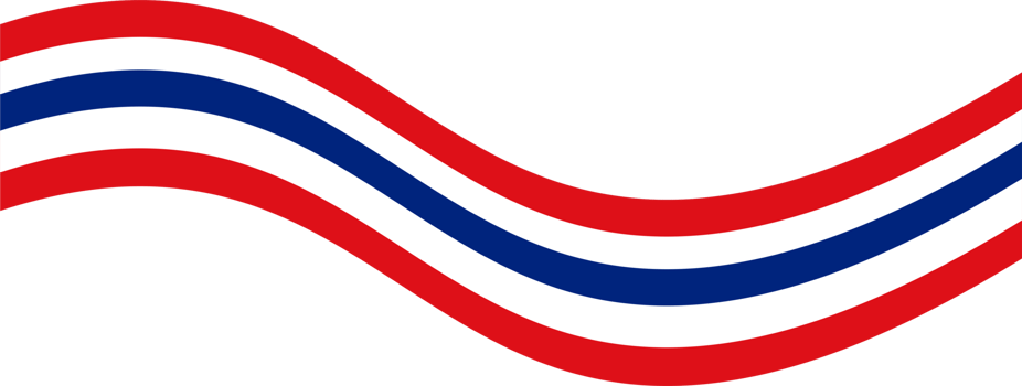 Thailand flag design line symbol png