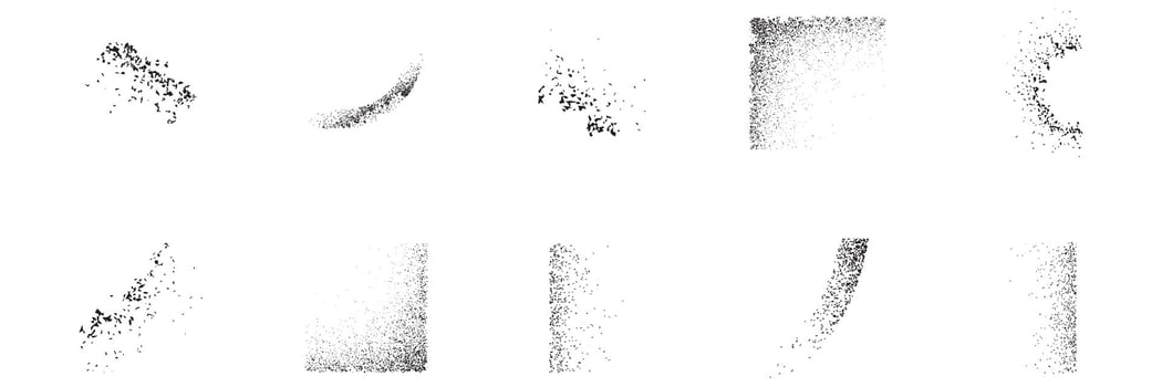 Abstract Particle Fragment Element Design. Easy To Edit. EPS 10 vector