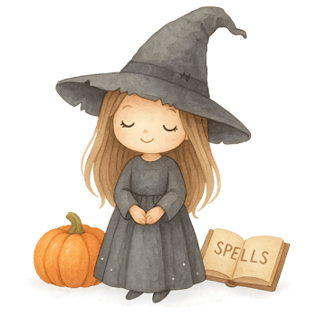 Halloween witch clipart png