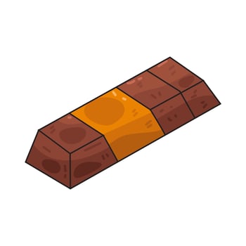 Illustration of Halloween Chocolate Bar vector