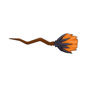 Witch Broom Halloween vector