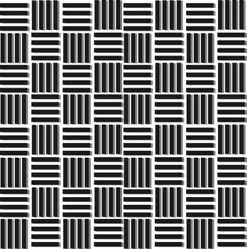 Black and White Geometric Stripe Pattern vector