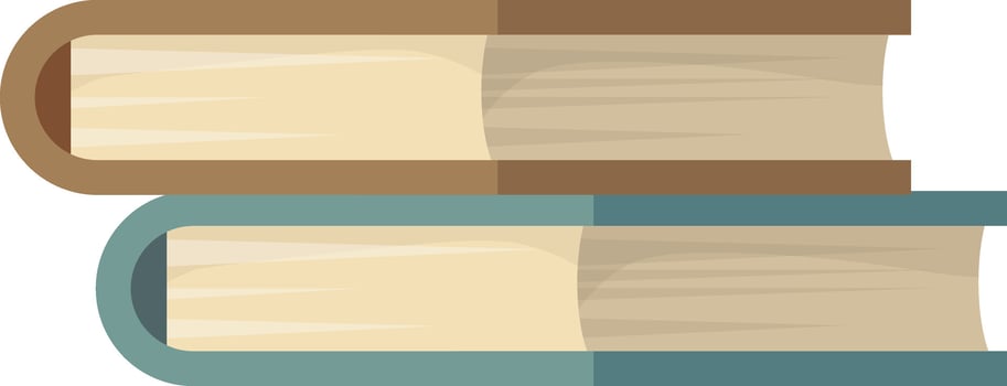 Set of Books vector