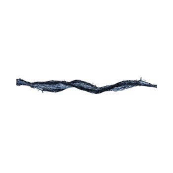 Twisting stream of water flows dynamically against transparency background, showcasing fluid motion and energy. water appears clear and vibrant, capturing essence of movement and nature png