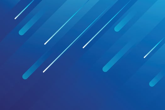 Blue abstract geometric falling background. Futuristic technology element. vector