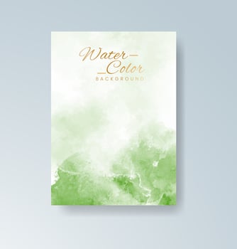 Moss green and clay watercolor blend for rustic-themed uses. vector