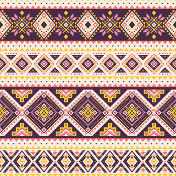 Colorful geometric pattern design vector