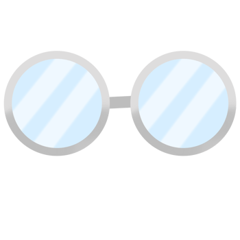 Gray glasses cartoon clip art png