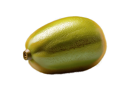 Golden kiwi fruit displayed fresh, juicy, vibrant, tropical, and delicious. png