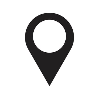 Location point icon Location pictogramdesign vector