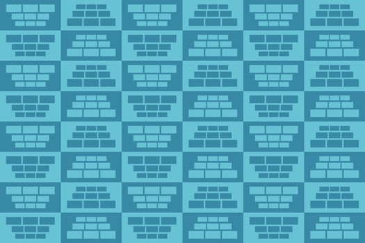 A blue background with many rectangles vector