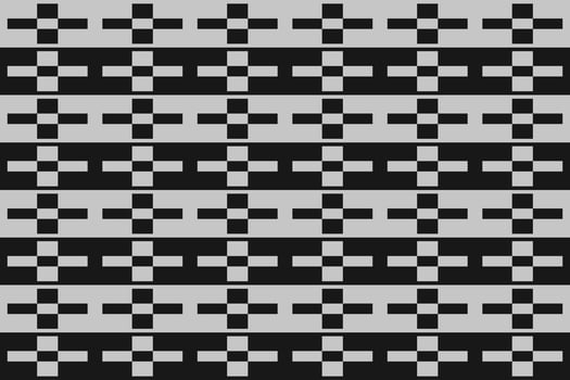 A black and white checkered pattern vector