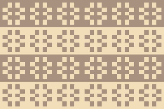 A pattern with brown squares geometric background vector