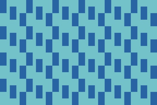 A blue and white pattern with squares and rectangles background vector