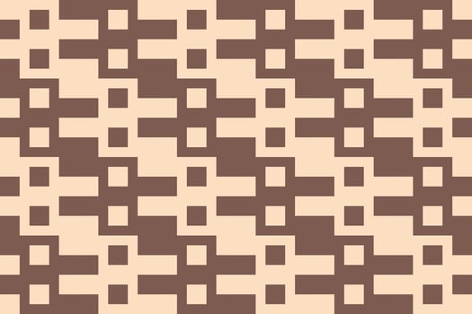 Square and Rectangle Shapes and Designs Brown Colors Geometric Pattern Abstract Geometric Background vector