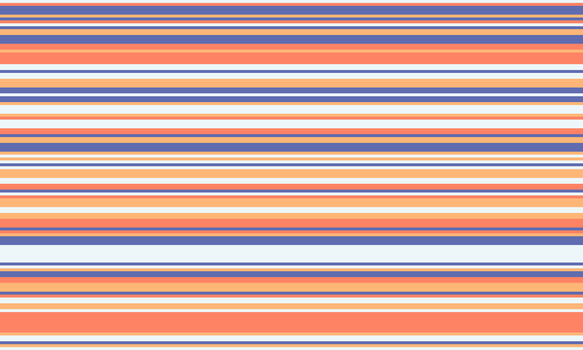 Abstract horizontal stripes in pastel orange, peach, white, and blue. Perfect for backgrounds, website design, textiles, or any project needing a modern, minimalist, and cheerful aesthetic. vector