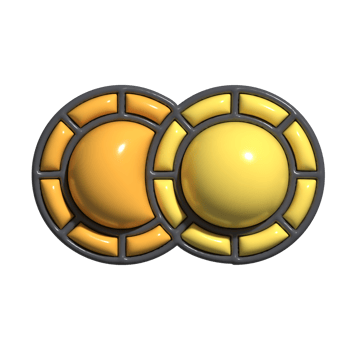 Adorable 3D Numismatics and Rare Coin Symbols png