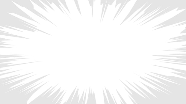 abstract exploding comic frame background vector