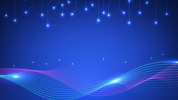 Digital technology circuit wave background. Futuristic abstract data concept. Design for network line connections motherboard. vector