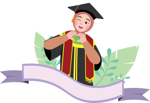 Creative Graduation Banner for Congratulations Event png