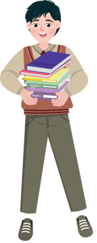 Handsome Korean Teen Boy in School Uniform png