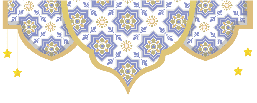 Moroccan Islamic Frame for Eid al-Fitr and Religious Events png