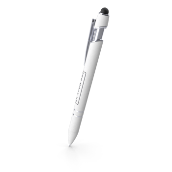 Stylus Pen, White, Modern Design, Touchscreen Compatible transparent background png