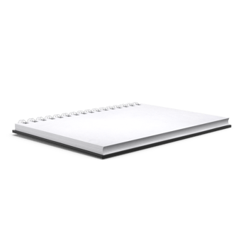 Open Spiral Notebook Perfect for Notes and Ideas on transparent background png