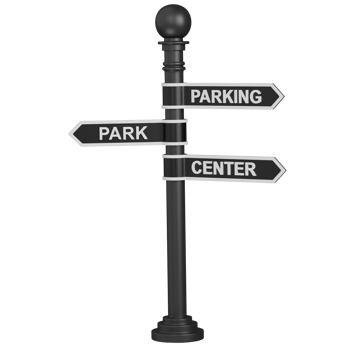 3d render Street Lamp icon png