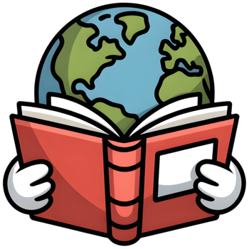 Hands Holding Open Book with Earth png
