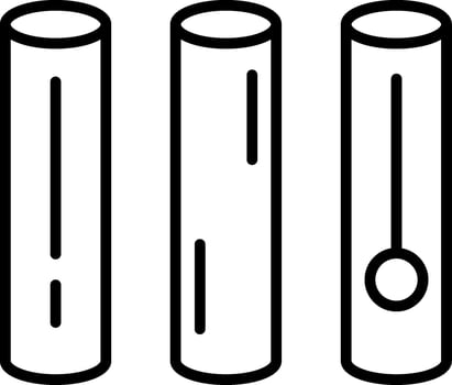 White Chalk Stick vector