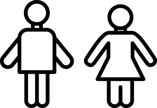 Public Station Restroom Facilities vector