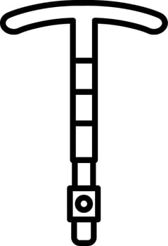 Deep Socket Spark Wrench vector