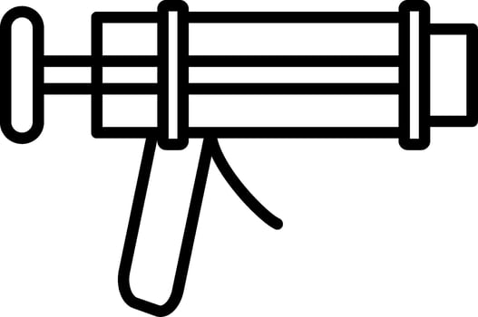 Latex or Silicone Caulk vector