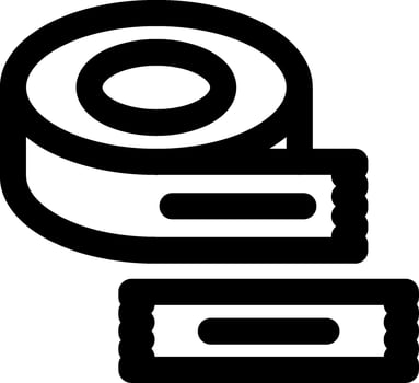 Adhesive Tape Office Icon vector
